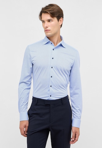 ETERNA Slim fit Zakelijk overhemd in Blauw: voorkant
