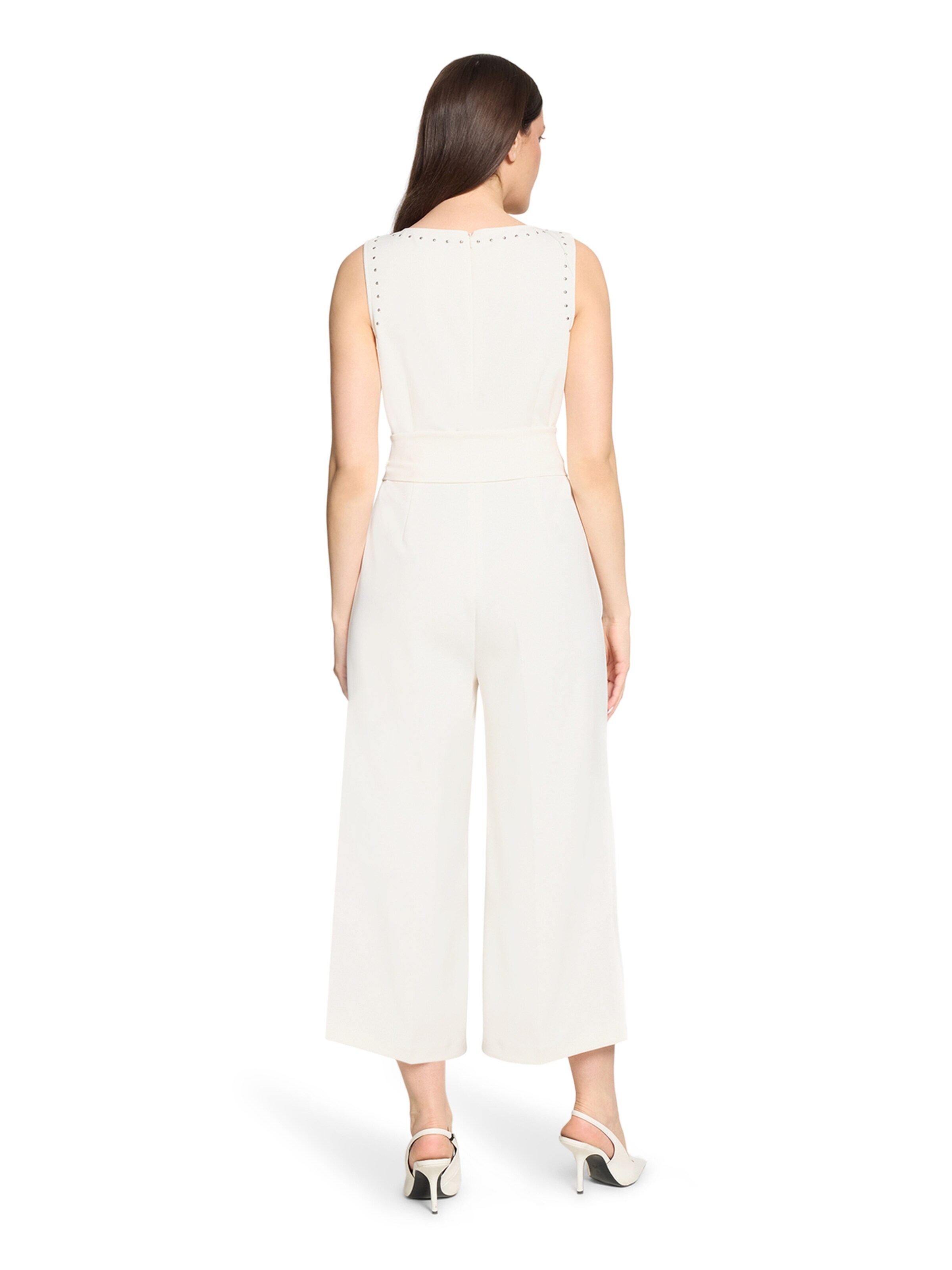 Tuta jumpsuit di Betty Barclay in bianco