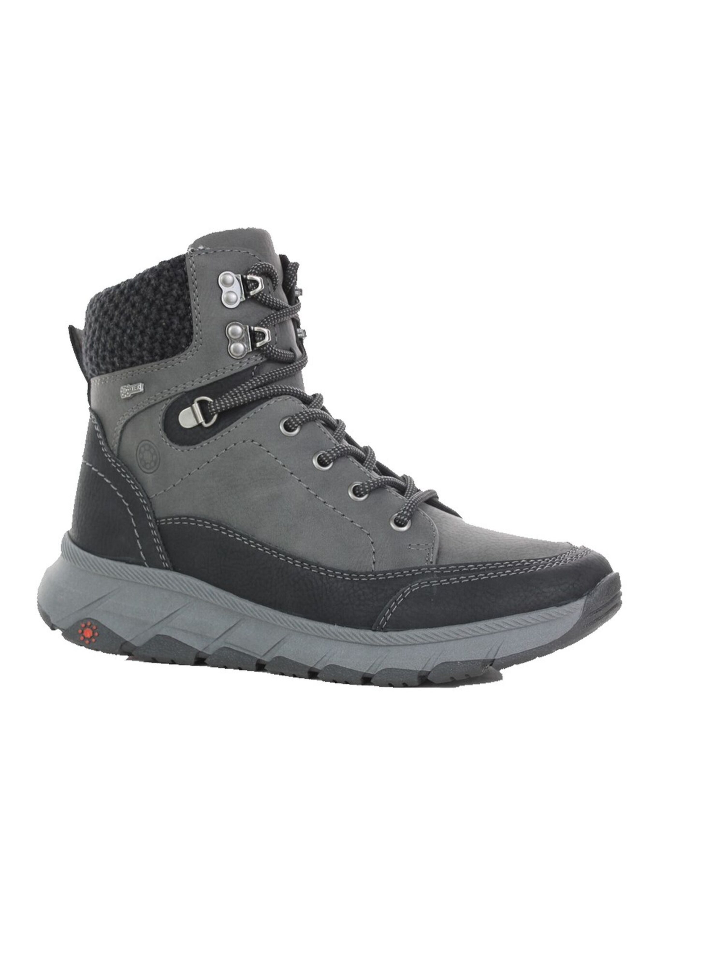 Relife Lace-up bootie in Grey