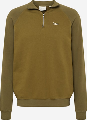 forét Sweatshirt 'CREEK' in Green: front