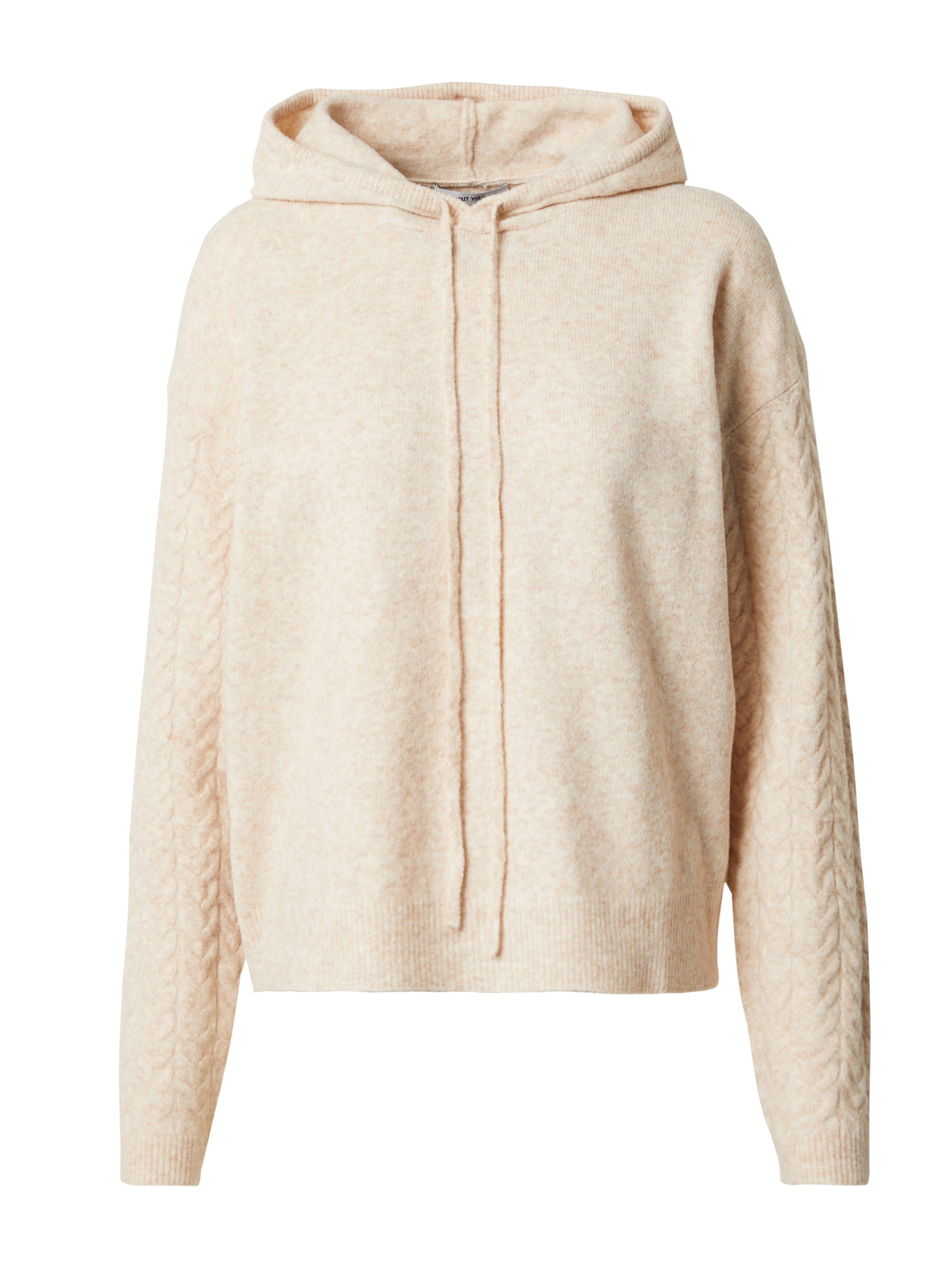 ABOUT YOU Sweater 'Jorina' in Beige: front
