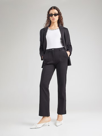 juoda GUESS Standartinis Kelnės 'NEW ZOE'