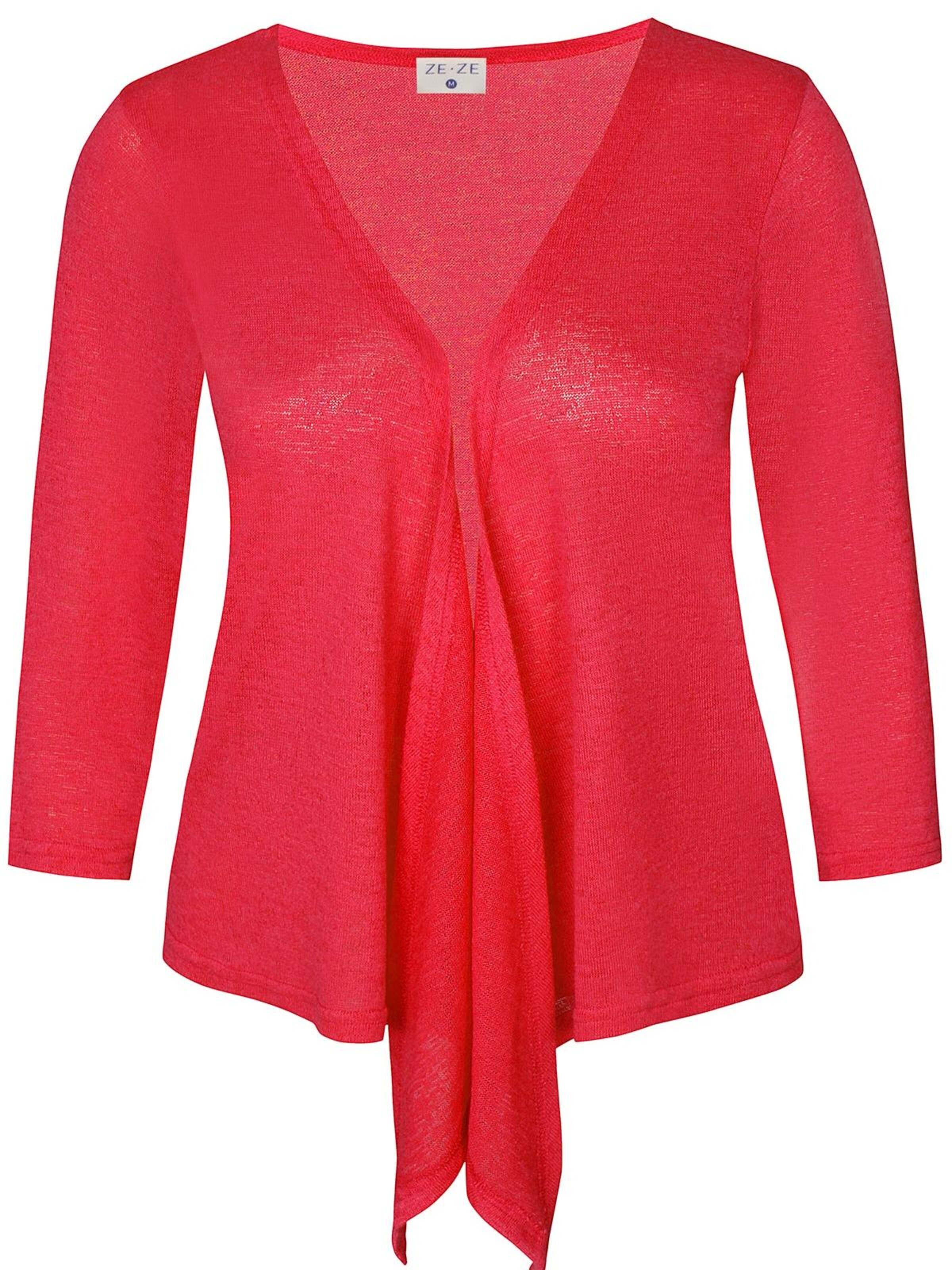 ze-ze Cardigan 'Stella 803' i pink: forside