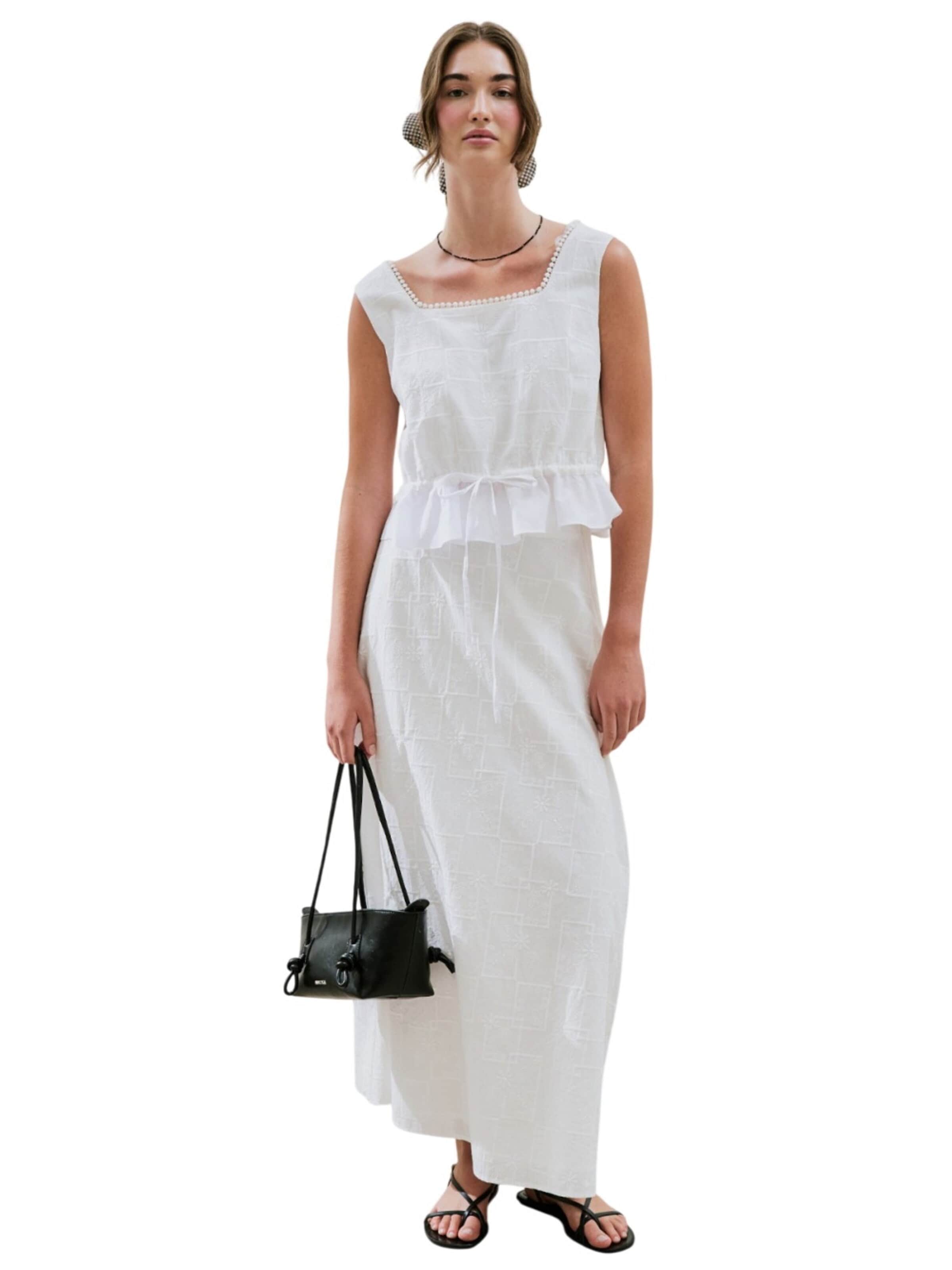 MANUKA Skirt in Beige: front