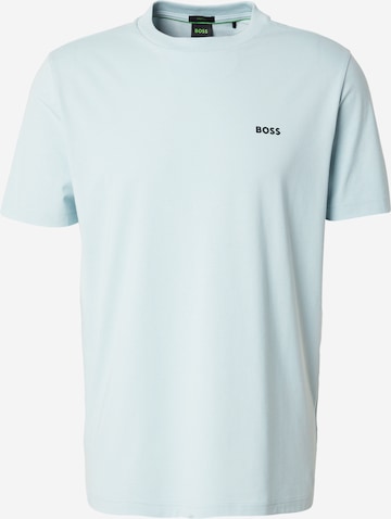 BOSS T-Shirt in Blau: Vorderseite