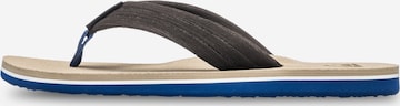 QUIKSILVER Teenslippers 'Molokai Layback' in Beige: voorkant