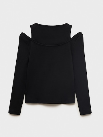 MANGO KIDS Shirt in Zwart