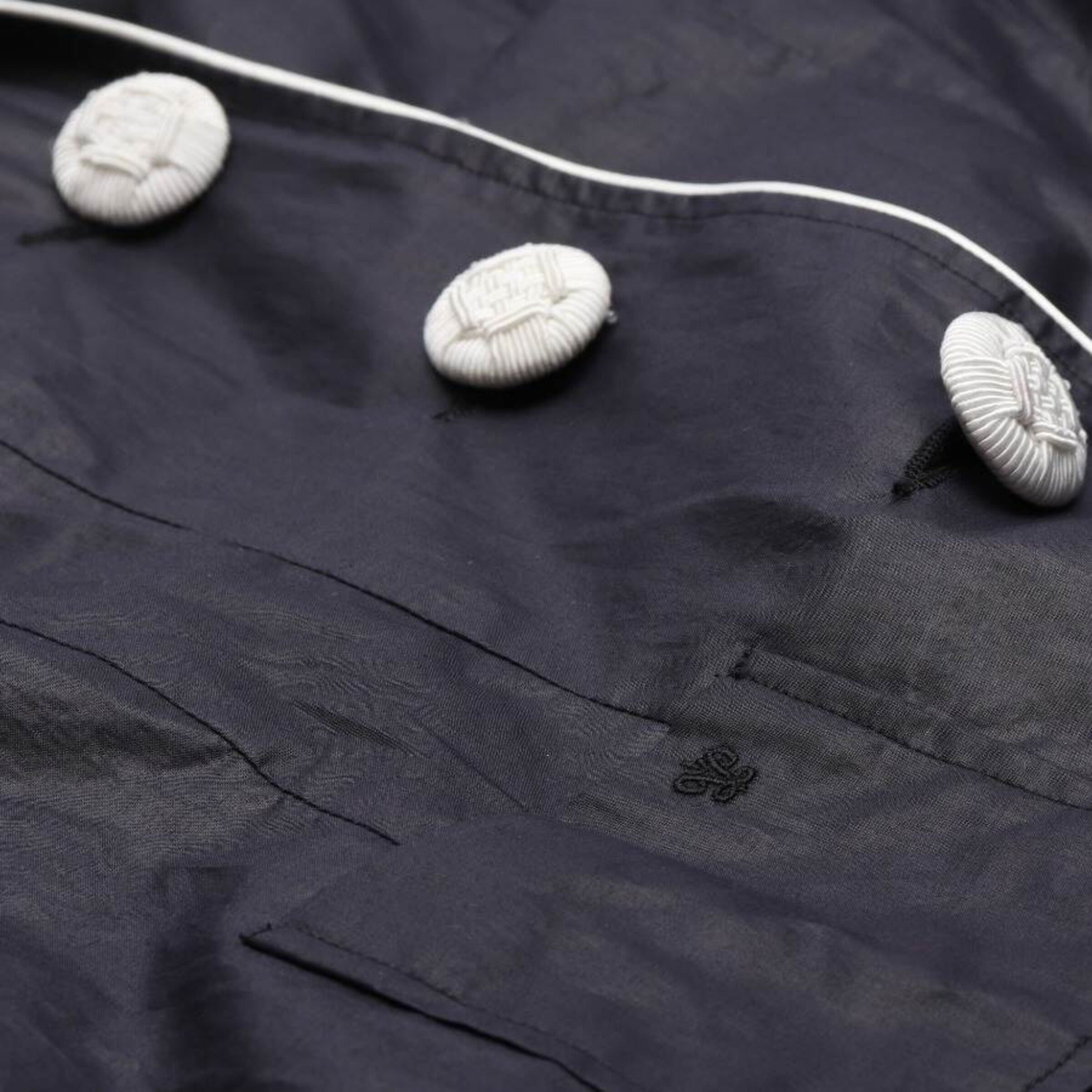 Van Laack Jacket & Coat in S in Blue