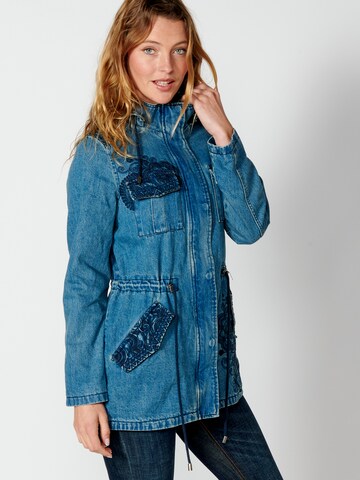 KOROSHI Tussenparka in Blauw