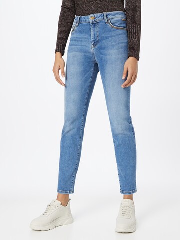 Summum Slimfit Jeans in Blauw: voorkant