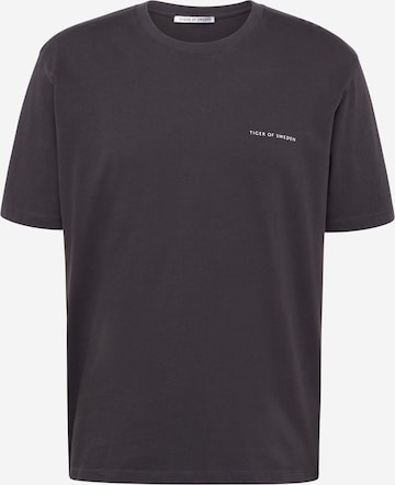 T-Shirt Tiger of Sweden en gris : devant