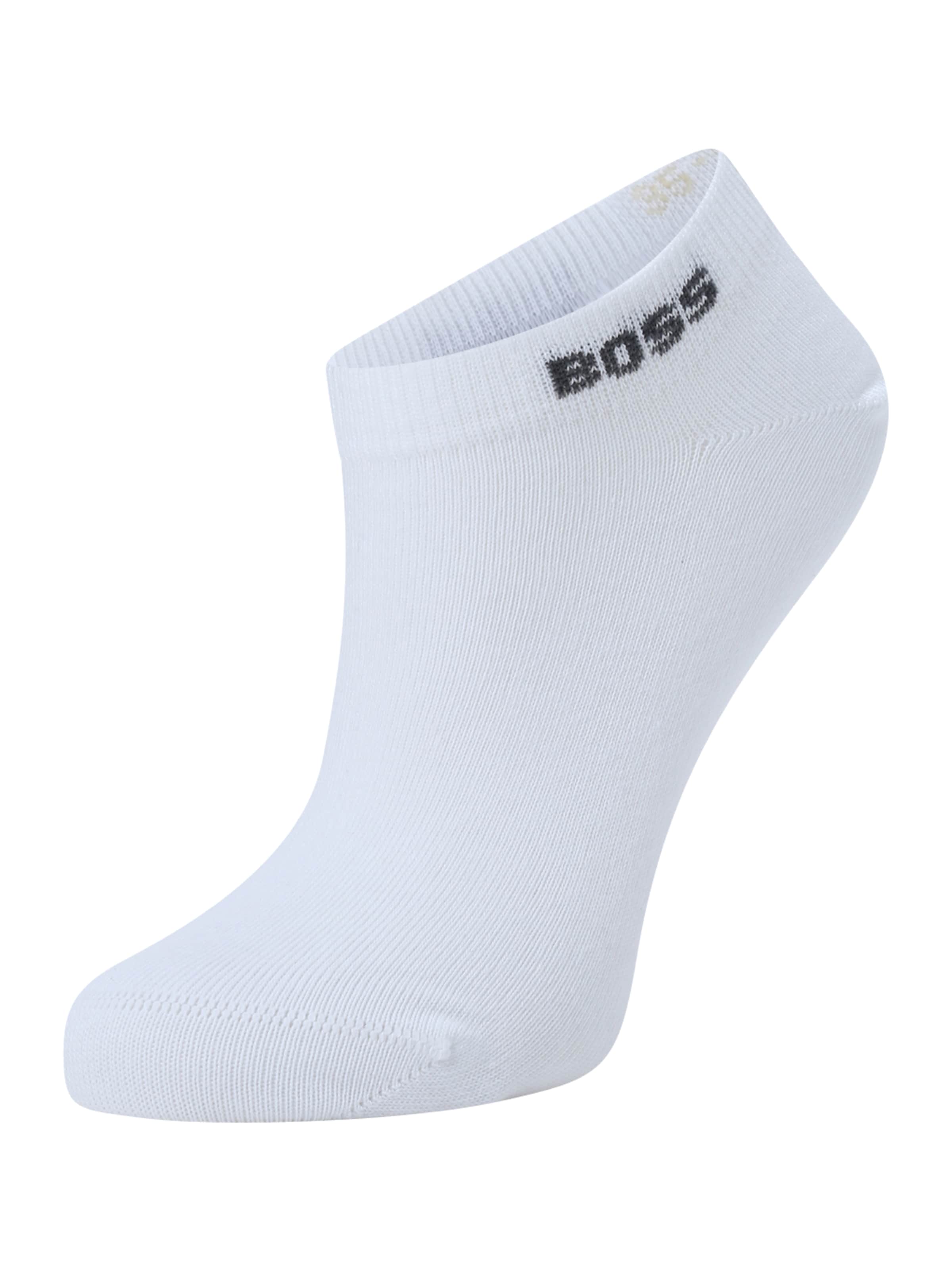 BOSS Socks in White: front