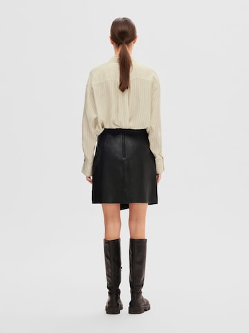 SELECTED FEMME Rok 'Carol' in Zwart