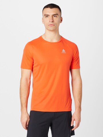 ODLO Performance Shirt 'Essential' in Orange: front