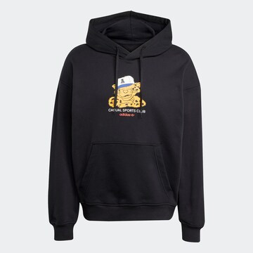 ADIDAS ORIGINALS Sweatshirt in Schwarz: Vorderseite