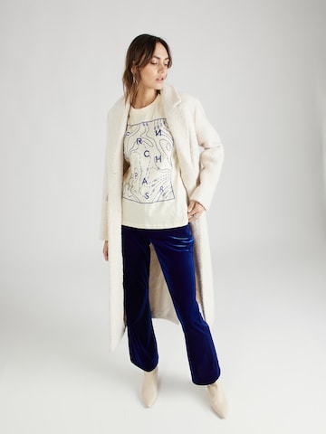 FRNCH PARIS - Camisa 'CURLINA' em bege