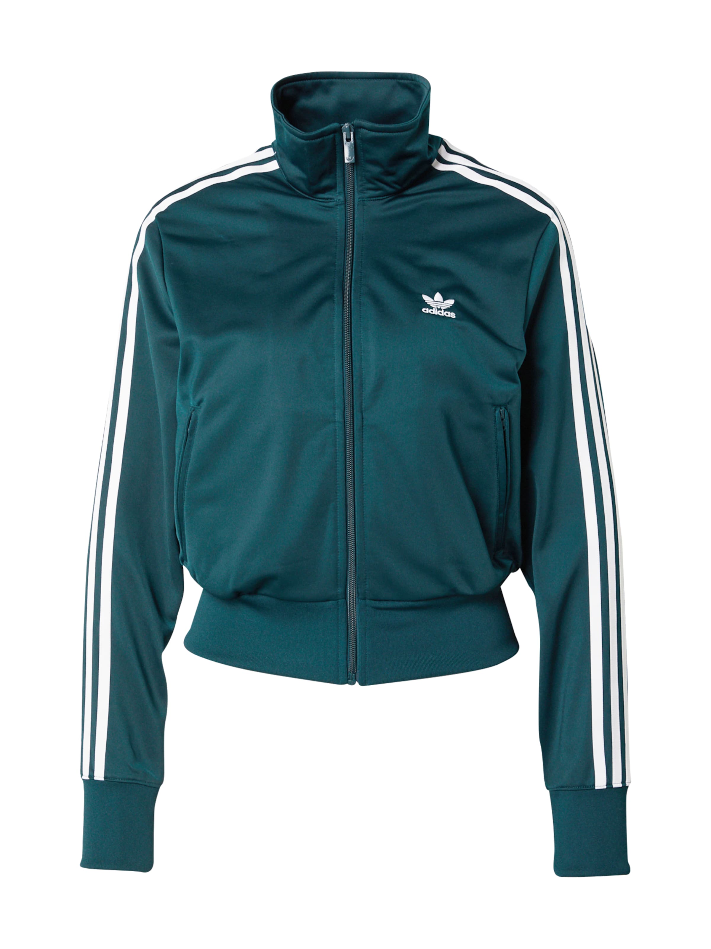 ADIDAS ORIGINALS Tréning dzseki 'Adicolor Classics Firebird' - zöld: elől