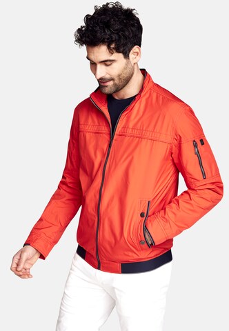 CABANO Between-Season Jacket in Red: front