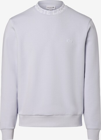 Sweat-shirt LACOSTE en bleu : devant