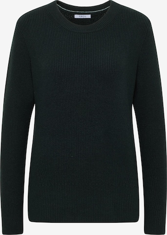 CECIL Sweater in Green: front