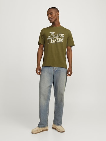 JACK & JONES Shirt in Green