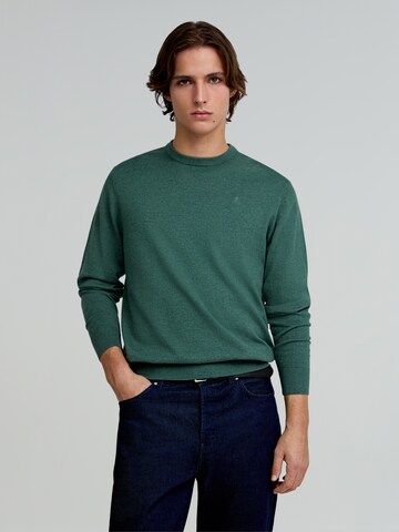 Scalpers Pullover in Grün