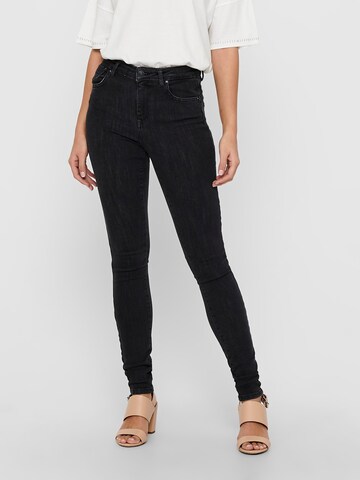 Skinny Jean 'Power' ONLY en gris : devant