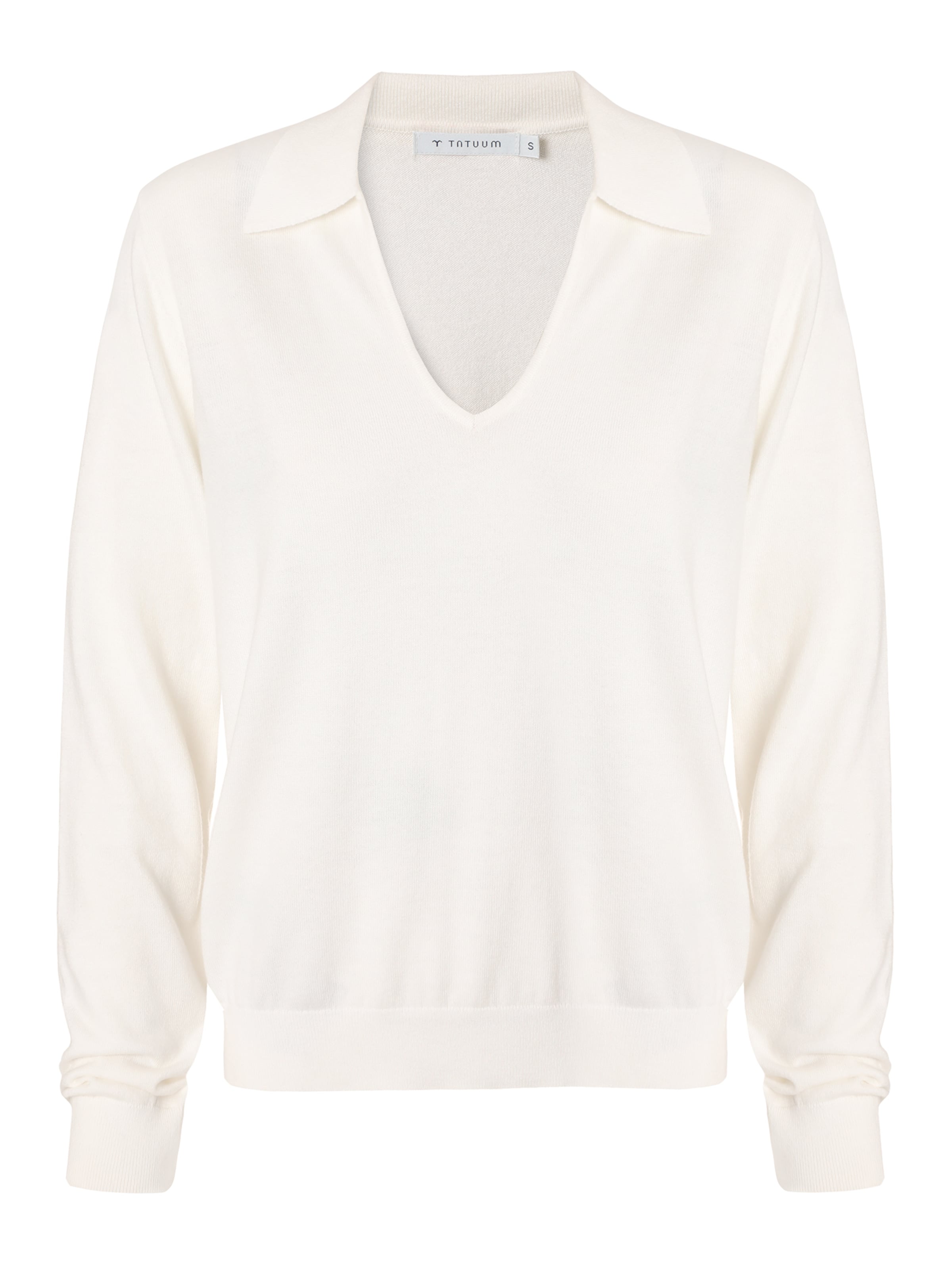 TATUUM Пуловер в бяло: отпред