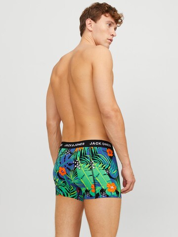 JACK & JONES Boxershorts 'FLOWER' in Groen