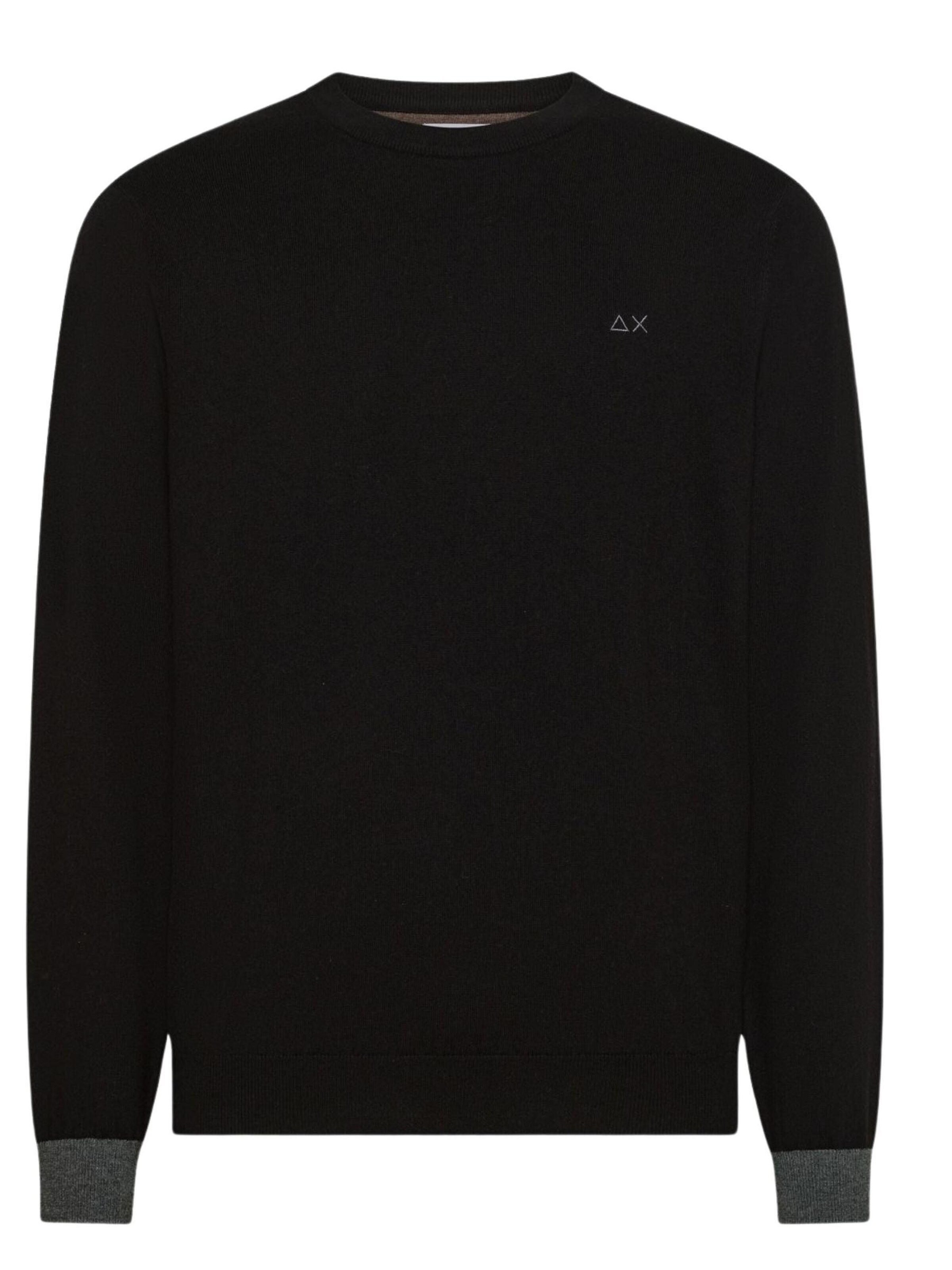 SUN68 Pullover 'Maglieria K46160'‌‌‌‌‌‌ in Schwarz: Vorderseite