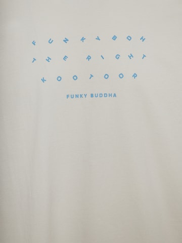 Funky Buddha Μπλουζάκι σε λευκό