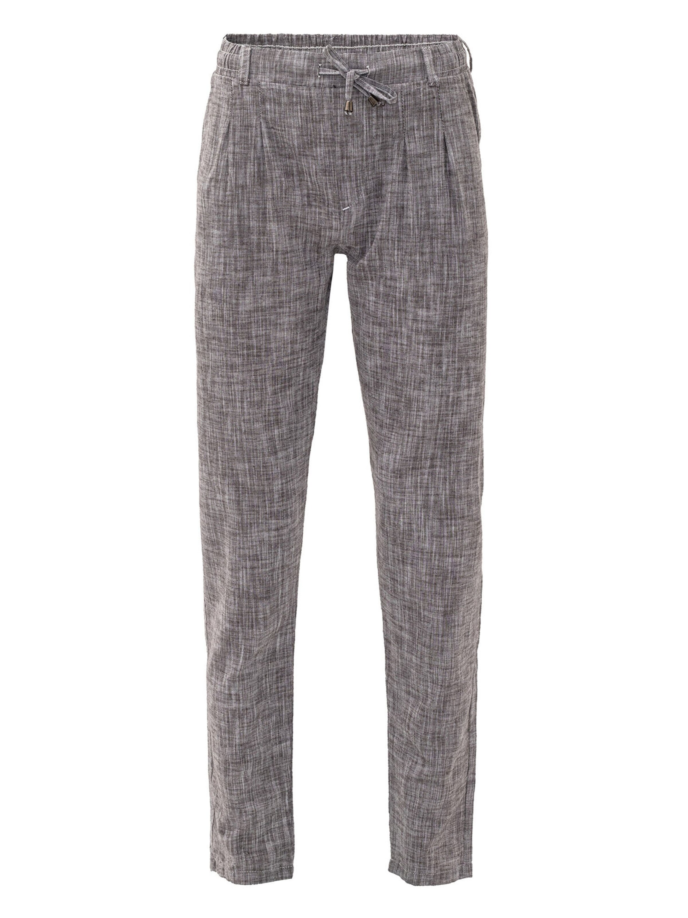 By Diess Collection Loosefit Kalhoty – šedá: přední strana