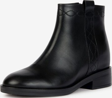 GEOX Ankle Boots in Black: front