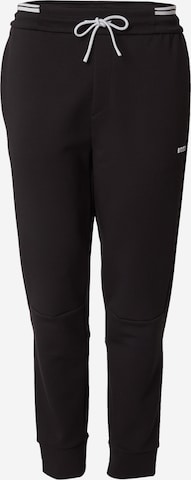 BOSSTapered Hlače 'Zone' - crna boja: prednji dio