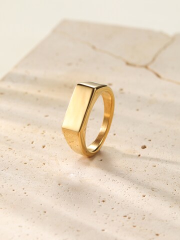 Hey Happiness Ring 'Signet' in Gold