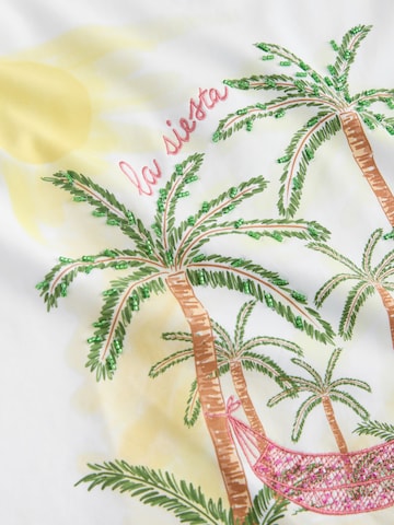 T-shirt Next en blanc