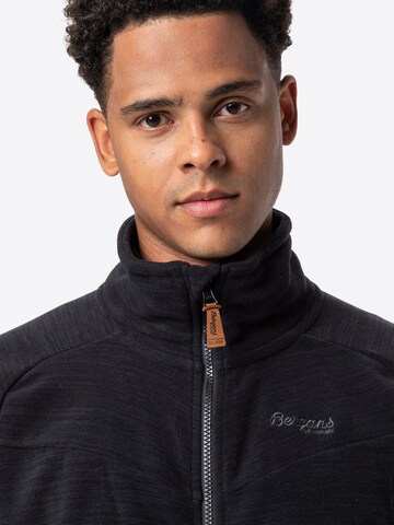 Bergans Regular fit Athletic Fleece Jacket 'Hareid' in Black