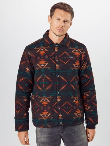 Iriedaily Regular Fit Jacke 'Santania' in Rot: Vorderseite