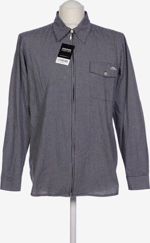 s.Oliver Button Up Shirt in S in Black: front