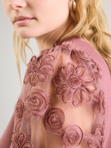 Bluză de molton 'JDYFAIRVIEW' de la JDY pe roz