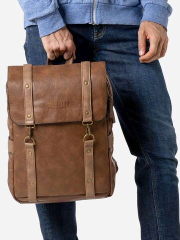 Herling Backpack 'Dorian' in Brown
