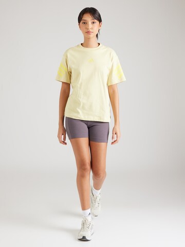 ADIDAS SPORTSWEAR Performance shirt 'Future Icons' in Yellow