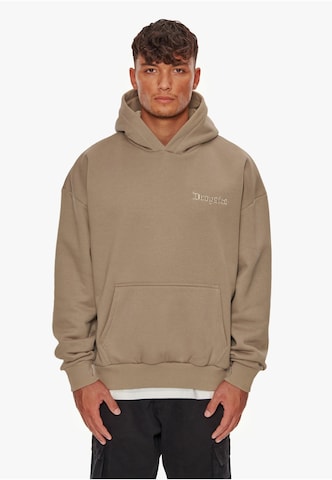 Dropsize - Sweatshirt em castanho: frente