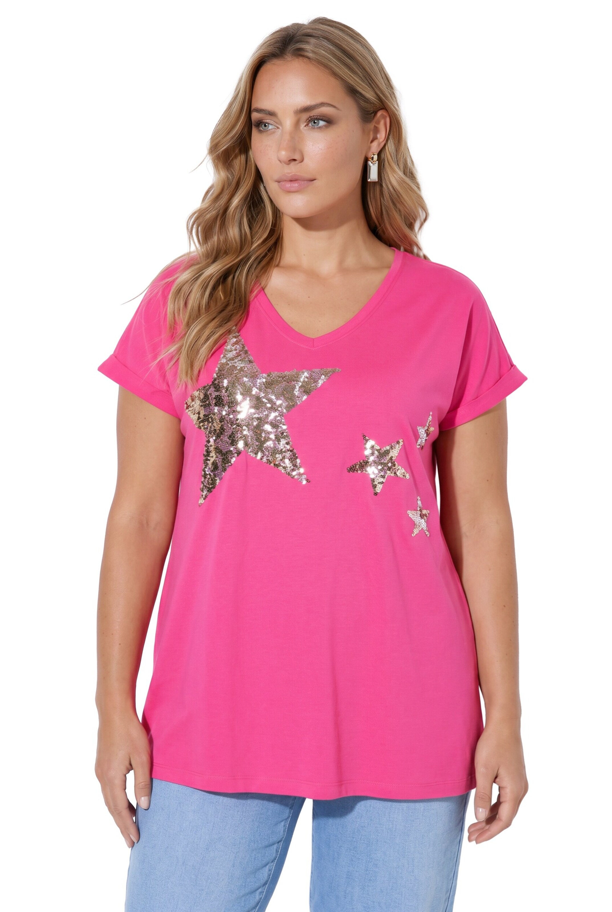 Angel of Style Shirt in Roze: voorkant