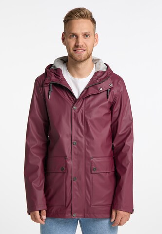 MO Weatherproof jacket in Red: front