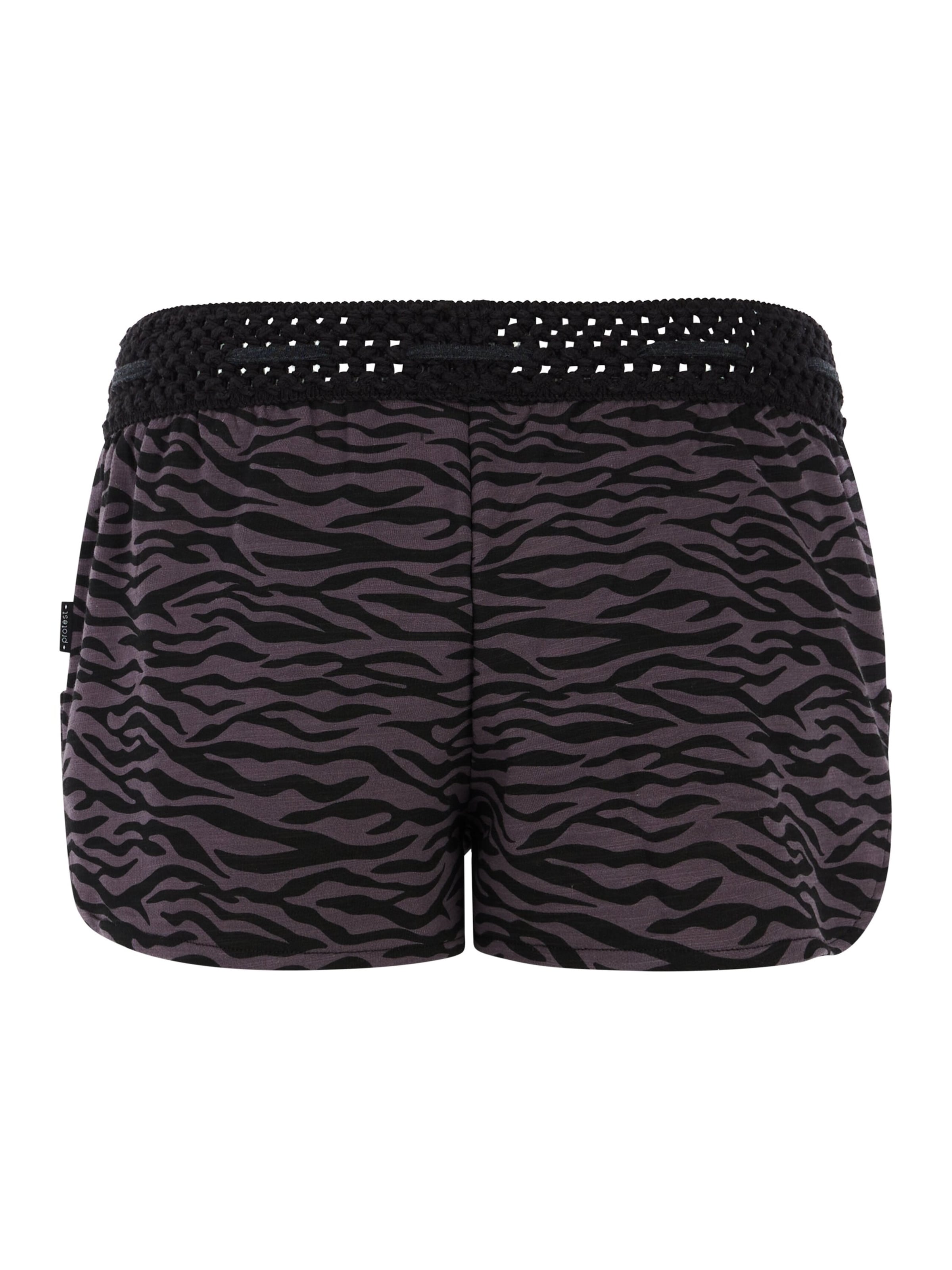 PROTEST Regular Hose 'PRTFlowery 25'‌‌‌‌‌‌ in Schwarz