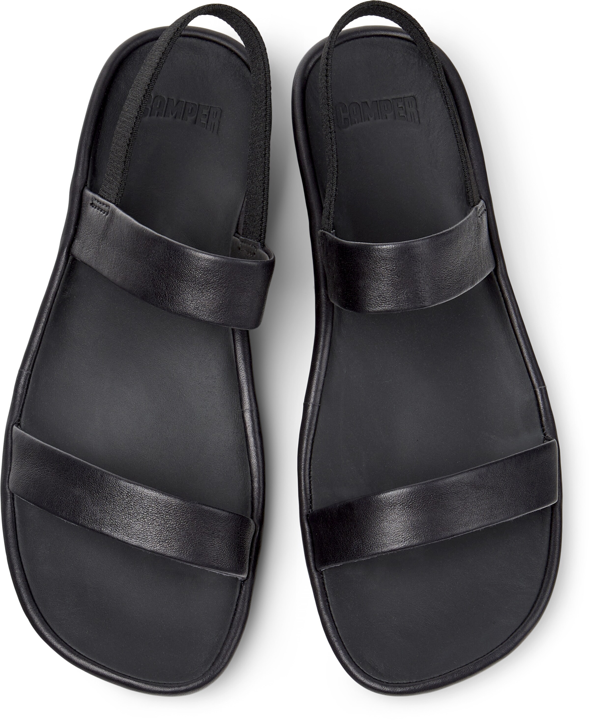 CAMPER Sandalen ' Right Isla ' in Schwarz