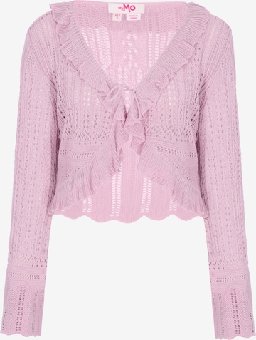 MYMO - Cárdigan 'Young Fashion' en lila: frente