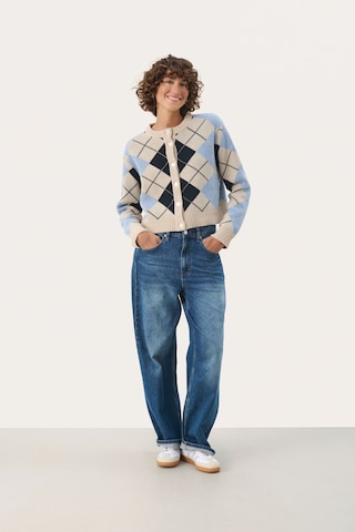 Part Two Knit cardigan 'Lylah' in Blue