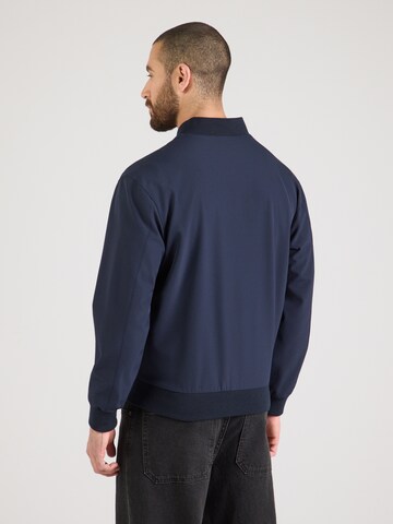 Karl Lagerfeld - Chaqueta de entretiempo en azul: atrás